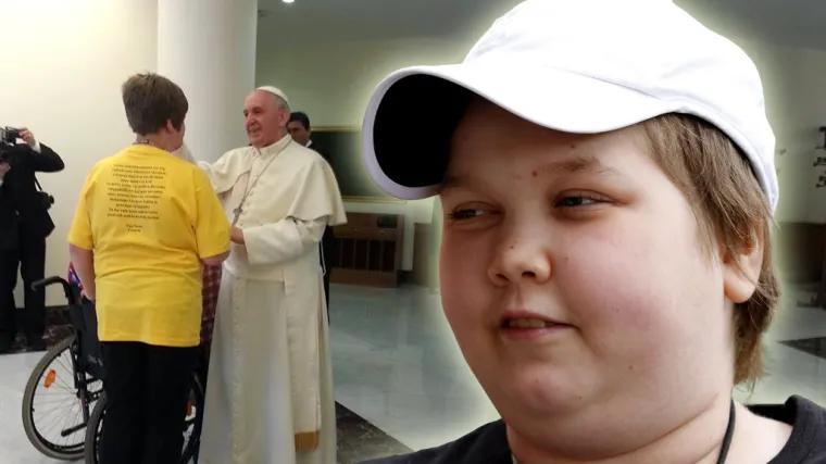 Malena Ena puna dojmova nakon susreta s papom