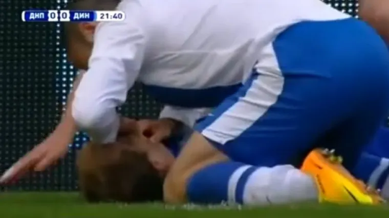 Nogometa&scaron; Dnjipra spasio život kapetanu Dinama