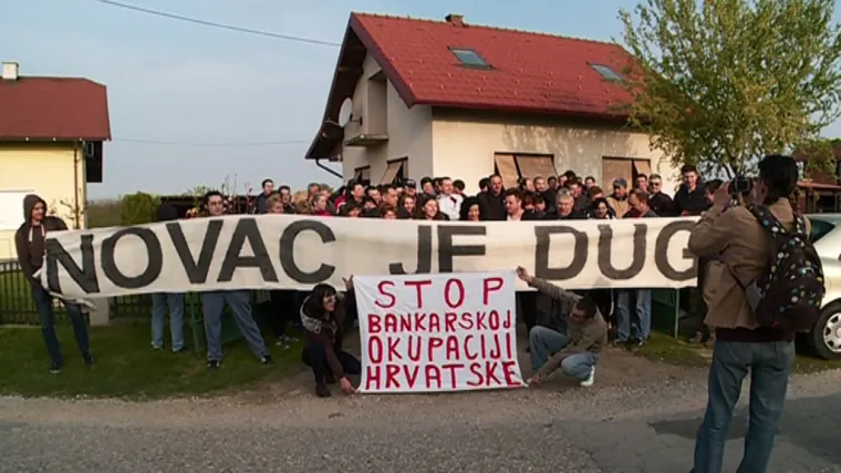 EKSKLUZIVNO: Snimke obrane jo&scaron; jedne obitelji kojoj prijeti deložacija!