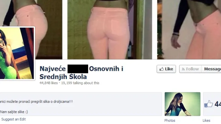 Na Facebooku stotine golišavih fotografija djevojčica iz regije!
