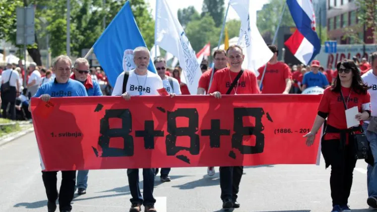Živio Praznik rada u zemlji u kojoj radnici nemaju budućnost!
