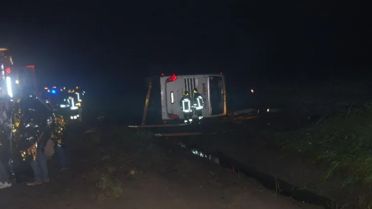 Autobus s hrvatskim putnicima sletio s ceste, jedna osoba poginula