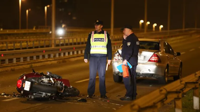 U te&scaron;koj nesreći kod Velike Gorice poginuo motociklist