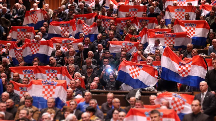 Na prvoj Konvenciji branitelja ovacije Markaču, Šimuniću i Thompsonu