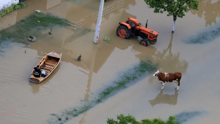 Slike katastrofe u županjskoj Posavini  iz zraka!
