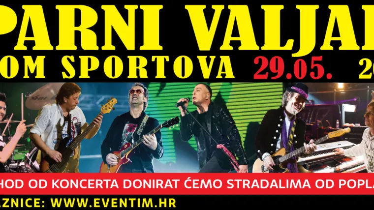 Parni Valjak svoj koncert posvećuje stradalima u poplavama