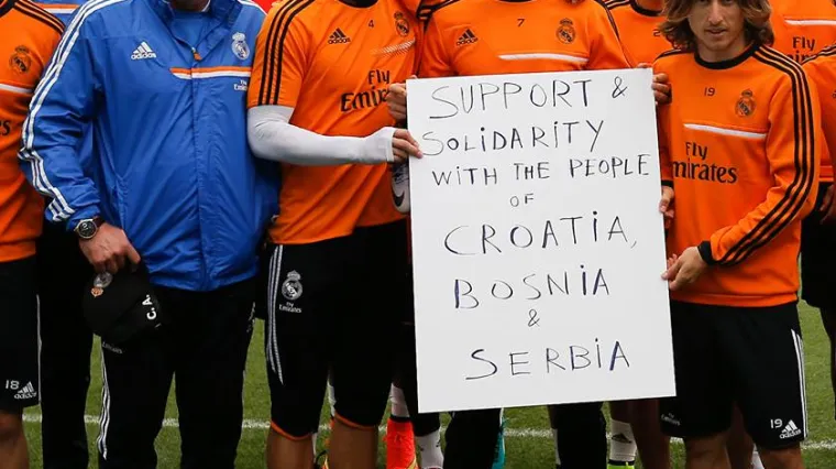 Modrić i cijeli Real dali podr&scaron;ku žrtvama poplava