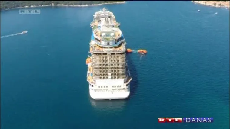 Dubrovnik posjetio dosad najveći kruzer ikad!