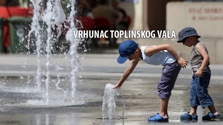 Užarena Hrvatska na plus 35, povećane intervencije Hitne pomoći