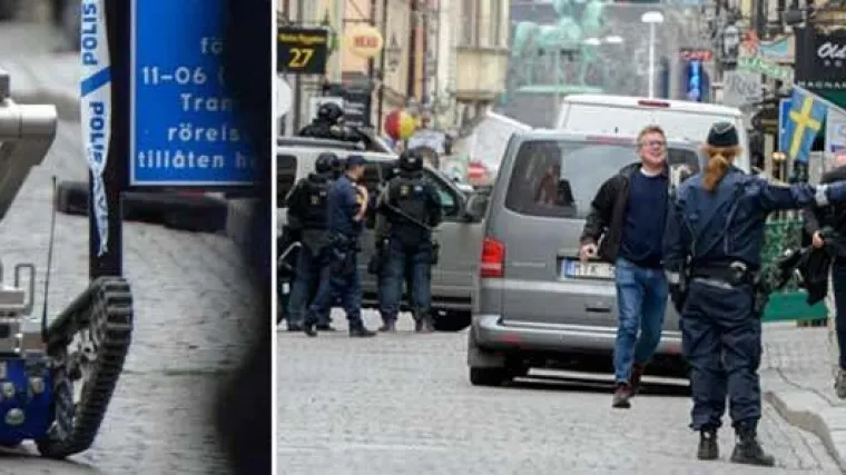 Predao se mu&scaron;karac koji je prijetio bombom u Stockholmu