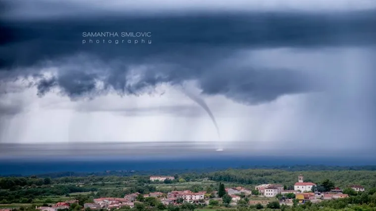 Ki&scaron;a u cijeloj zemlji, u Istri pijavice, a u Sloveniji snijeg