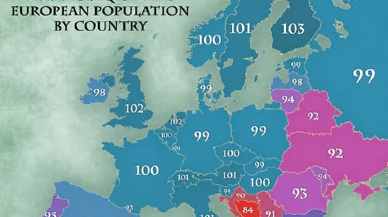 Karta inteligencije Europljana: Pogodite na kojem su mjestu Hrvati!