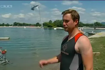 Zlatan nakon showa ispaljen iz ljudskog katapulta!