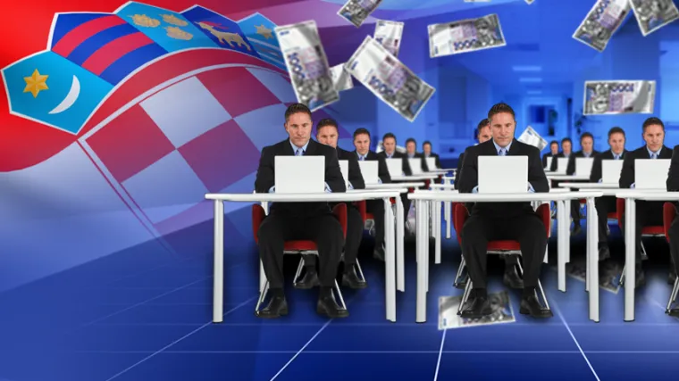 Prosječna plaća u Hrvatskoj na najnižoj razini od 2012. godine