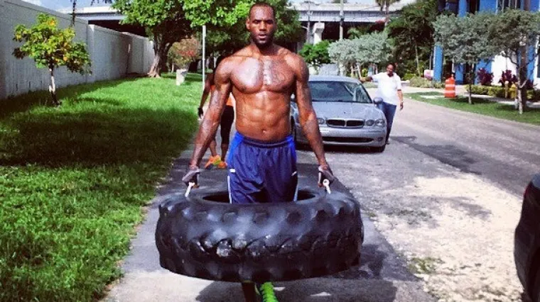 Monstruozni trening LeBrona Jamesa