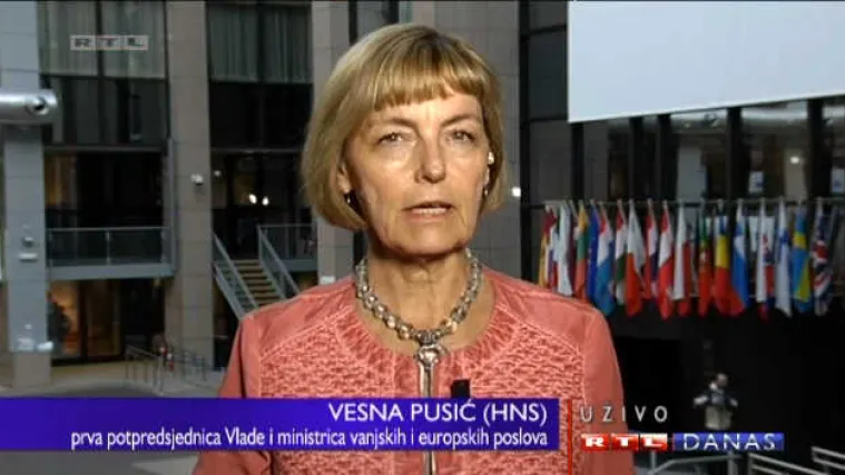 Vesna Pusić za RTL Danas o novim sankcijama Rusiji