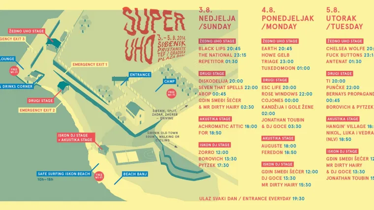 Poznati svi detalji prvog SuperUho festivala