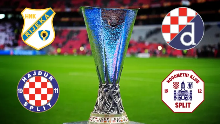 Dinamo izvukao Rumunje, Rijeka Sheriff, a Hajduk Dnipro!