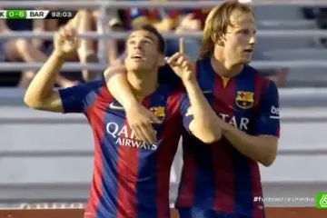 Rakitić dvaput asistirao u rapsodiji Barce nad HJK, Haliloviću pola sata
