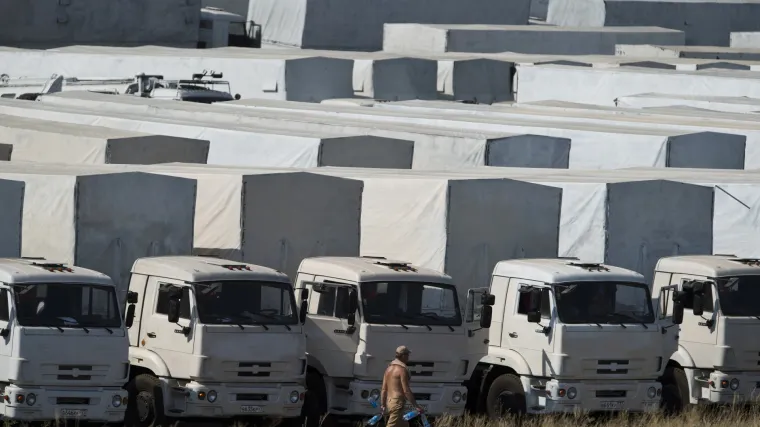 Ruski konvoj još uvijek stoji na granici