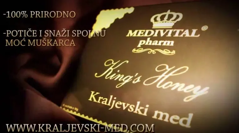 'Od Kraljevskog meda za potenciju nikad nitko nije oslijepio ili izgubio sluh'