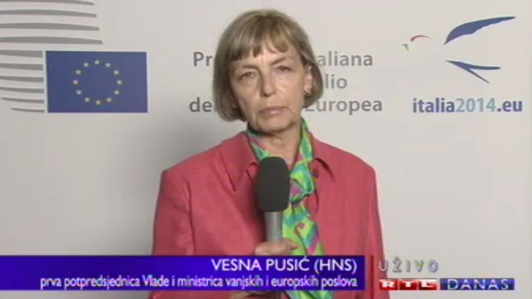 Pusić za RTL: Neke države članice smatraju da je počeo rat u Europi