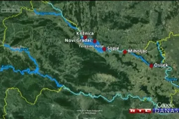 Drava prijeti kod Virovitice, sljedeći na redu je Osijek