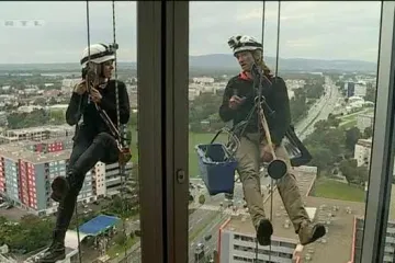 U slobodno vrijeme alpinist, a kruh zarađuje - perući nebodere