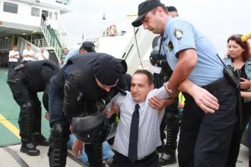 Interventna policija odnijela direktora i radnike Luke Split