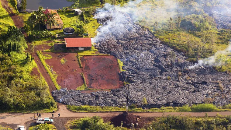 Mjesecima se slijevala: Vulkanska lava 'progutala' kuću