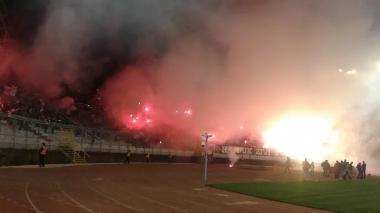 Nekoliko tisuća navijača na Poljudu dočekalo svoje heroje!