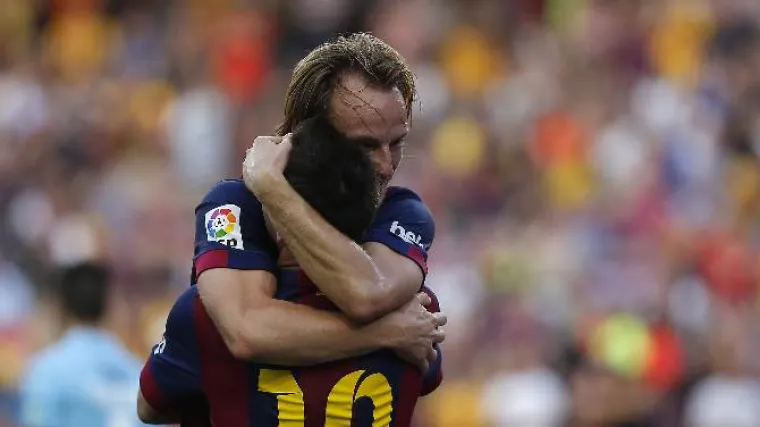 Rakitić zabio biv&scaron;em klubu, Messi oborio rekord