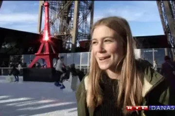 Klizalište na Eiffelovom tornju uz nevjerojatan pogled na Pariz!