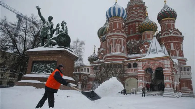 Snježno nevrijeme paraliziralo Moskvu: Vi&scaron;e od 150 letova kasni