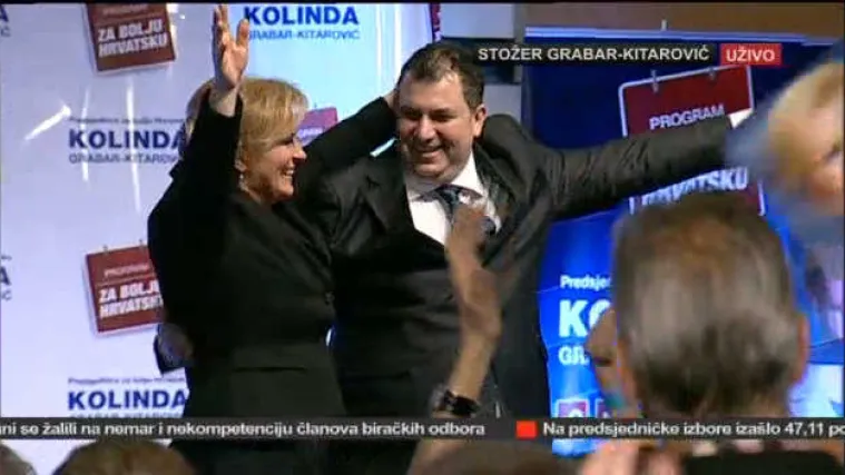 Potencijalnog 'prvog gospodina' Kolinda pred svima potap&scaron;ala po glavi