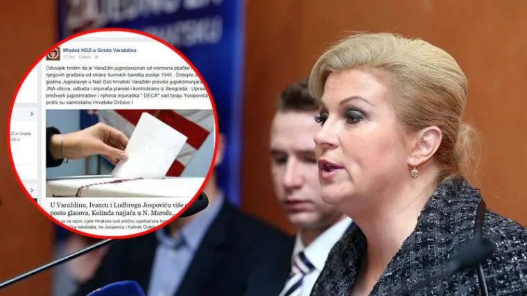 Kolinda se ogradila od istupa Mladeži HDZ-a: 'To je nedopustivo!'