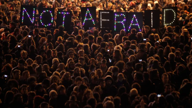 Francuzi na ulicama: 'Svi smo mi Charlie, a ljubav je jača od mržnje'