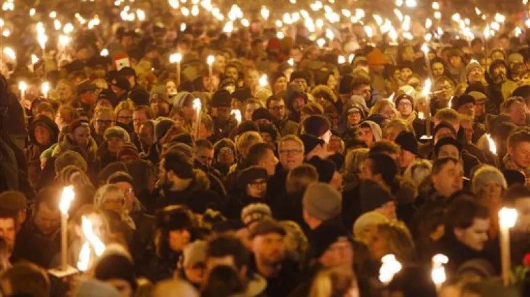 Deseci tisuća oprostili se od žrtava napada u Kopenhagenu