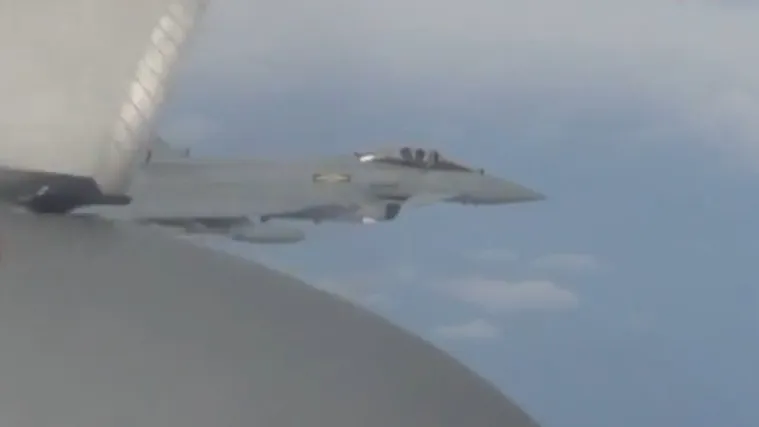 Igra lovice na nebu: britanski lovci jurili za ruskim bombarderima