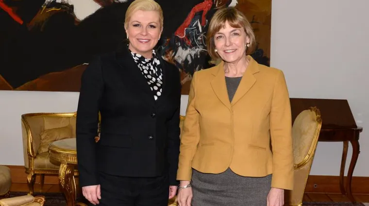 Nakon Leke i Vrdoljaka, na Pantovčak stigla i potpredsjednica Vlade