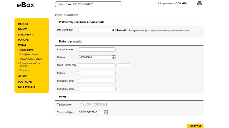 ePo&scaron;ta - najjednostavniji način plaćanja računa i primanja po&scaron;iljaka