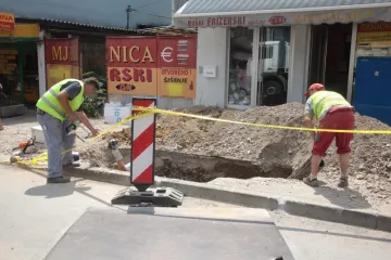 Zapadni dio Zagreba do popodnevnih sati bez toplinske energije