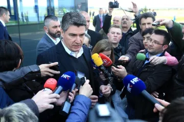 Milanović: 'Supruga nije znala je li to podrška ili prosvjed'