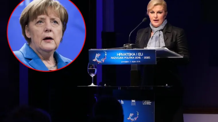 Predsjednica se sastaje s Merkel: 'Želim obnoviti njemačko povjerenje'