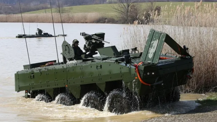 Ponos hrvatske vojske: prvi put javnosti pokazali moćne 'oklopnjake'