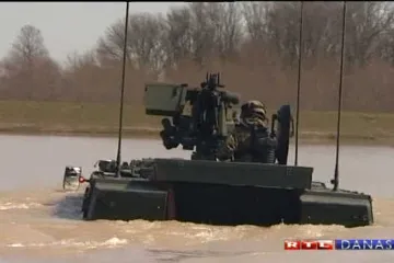 Ponos hrvatske vojske: prvi put javnosti pokazali moćne 'oklopnjake'