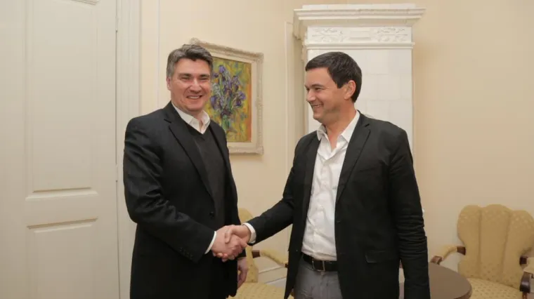 Piketty predstavio knjigu i posjetio Milanovića: 'Drago mi je da ju je premijer pročitao'