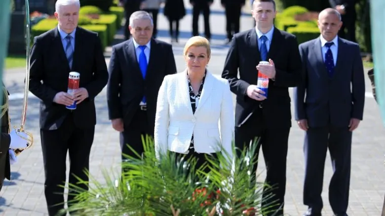 Predsjednica u Vukovaru posjetila udrugu 'Sunčica' i hrvatske branitelje