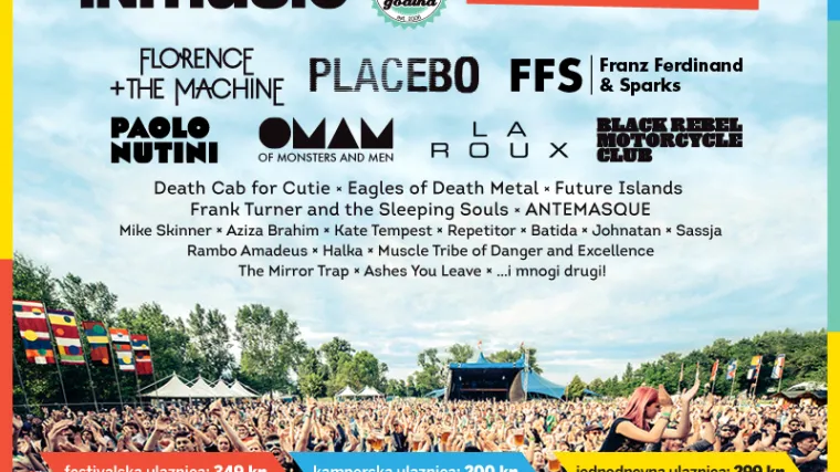 Objavljen raspored izvođača na INmusic festivalu