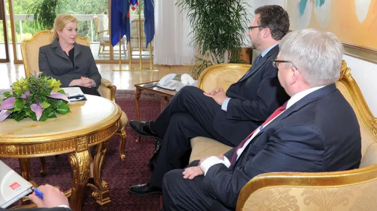 Grabar-Kitarović primila izaslanstvo MMF-a: 'Potrebne su hrabrije strukturne reforme'